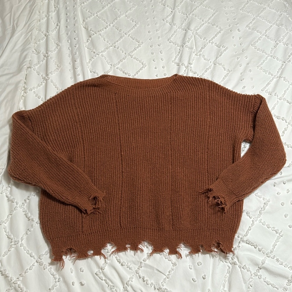 Burgundy Sweater